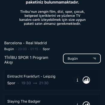 Tivibu Go Üyelik Ücreti Alındı Erişim Sağlanamadı