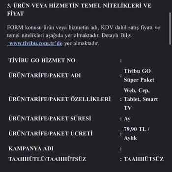 Tivibu Go Üyelik Ücreti Alındı Erişim Sağlanamadı