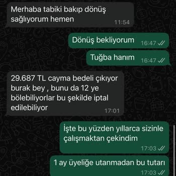 İptal Talebine Rağmen Ücret Tahsilatı Ve Memnuniyetsizlik