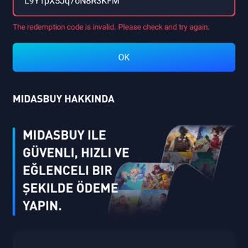 Satın Aldığım Kodlar Geçersiz, İade Talebim Karşılanmıyor