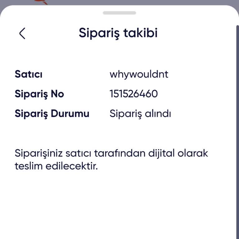E-Kitap Siparişim Teslim Edilmedi Ve Bilgilendirme Yapılmadı