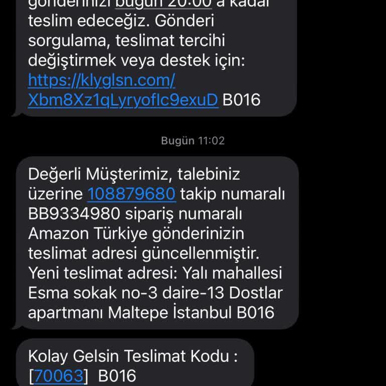 Yanlış Adrese Teslim Edilen Sipariş Ve Bilgilendirme Sorunu
