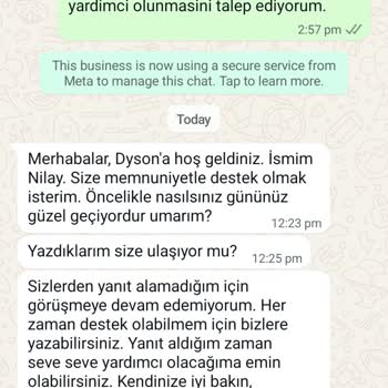 Dyson Süpürge Performans Kaybı Ve Yetersiz Müşteri Hizmetleri Deneyimi