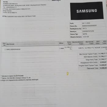 Samsung Çamaşır Makinesinde Tekrarlayan Kazan Arızası Ve Değişim Talebi