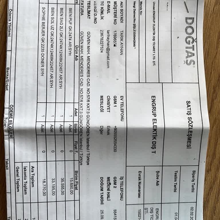 Doğtaş Mobilya Siparişim Zamanında Teslim Edilmedi, Mağdurum