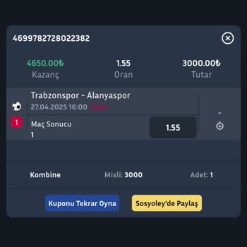 Bahis Oranları Düşürülerek Kazancım Eksik Yatırıldı