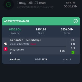 Bahis Oranları Düşürülerek Kazancım Eksik Yatırıldı