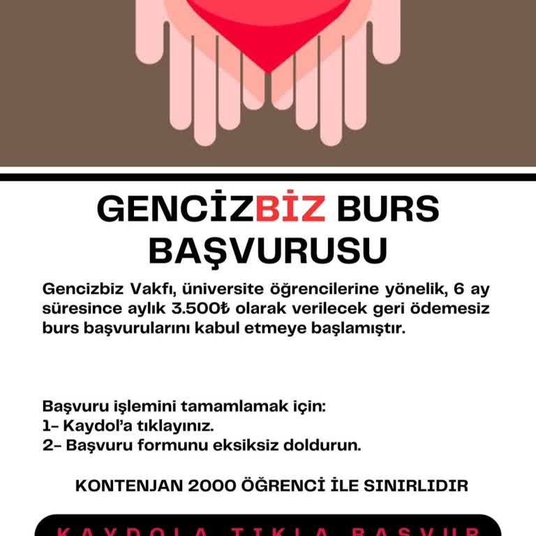 Genciz Biz Vakfı Adı Altında Yanıltıldım