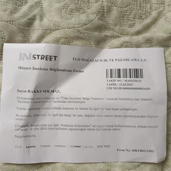 Bir Aylık Ayakkabının Dili Koptu, Garanti Sorunumu Çözmedi