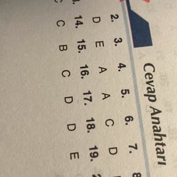 Deneme Sınavı Cevap Anahtarındaki Hata Moralimi Bozabilirdi