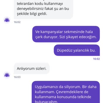 Kazandığım İndirim Kuponu Kullanılamadı, Müşteri Hizmeti Yetersiz