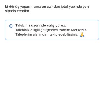 Teslim Edilmeden Teslim Edildi Denilen Siparişle Hayal Kırıklığı