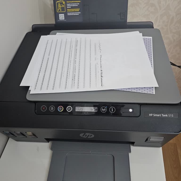 HP Smart Tank 515 Yazıcıda Kısa Sürede Baskı Ve Renk Sorunları Yaşıyorum