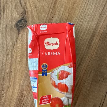 Aldığım Çiğ Krema Süt Kıvamında Çıktı