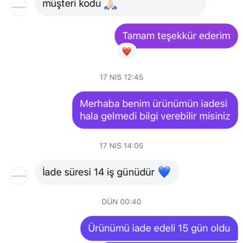 İade Süresi Geçti Param Hâlâ Yatırılmadı
