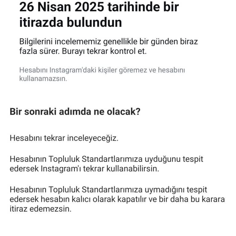 Hiçbir Sebep Yokken 11 Yıllık Instagram Hesabım Askıya Alındı!