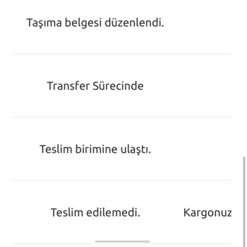 Yurtiçi Kargo Gel-Al Noktasına Teslim Edilmeyen Kargom