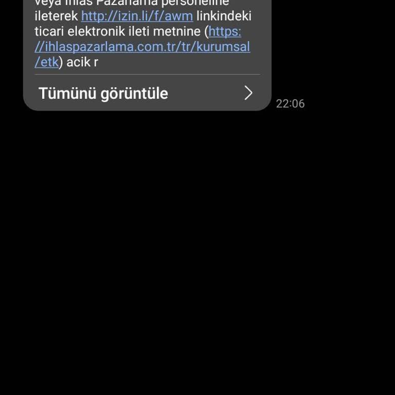 Bilgim Dışında Mesaj Ve Kod Oluşturulması Hakkında Şikayetim Var