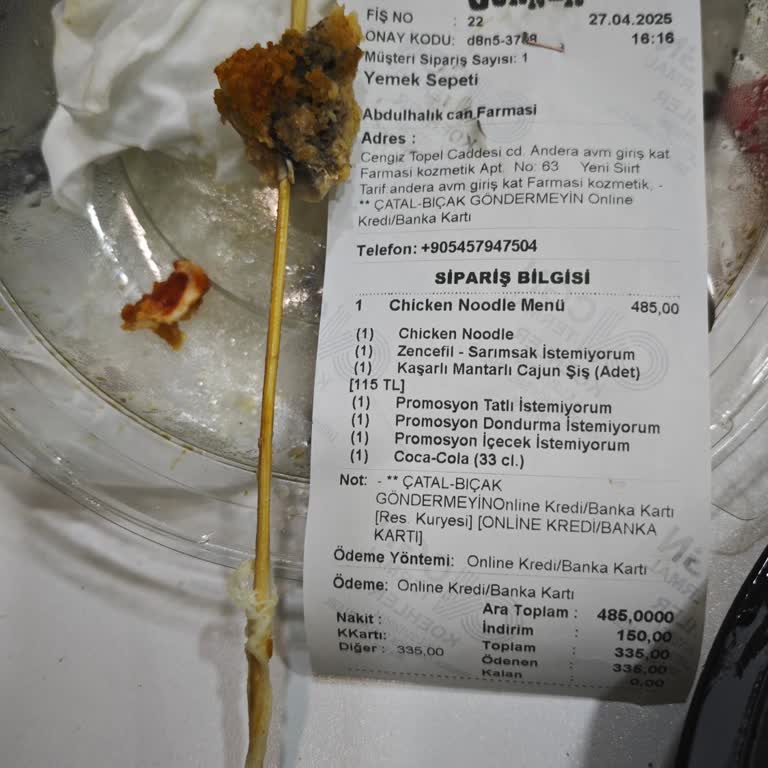 Küflü Ürün Ve Saygısız Müşteri Hizmeti Deneyimi