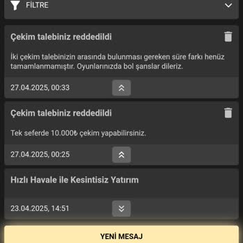 Wbahis Kazancımın Tamamı Ödenmedi, Mağdur Edildim