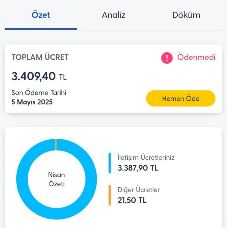 Yurt Dışı Kullanım Ücretlendirmesi Hakkında Onaysız İşlem Ve Yüksek Fatura
