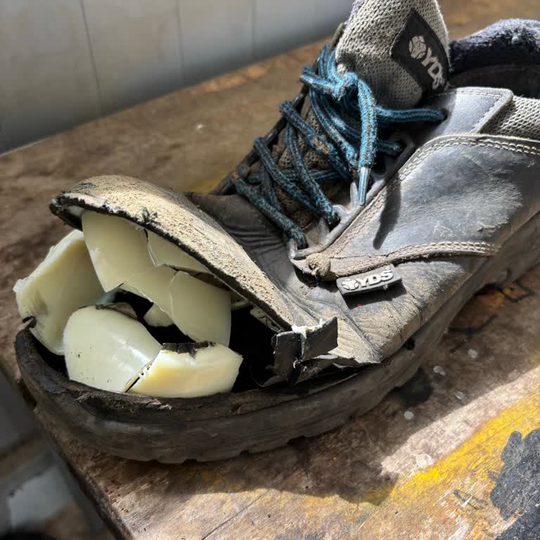 YDS Boots İş Ayakkabısı Metal Burunlu Olmadığı İçin Ayağımda Ciddi Hasar Oluştu