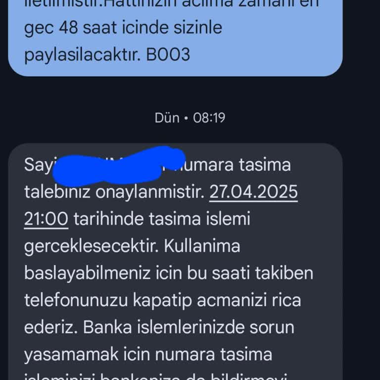 Sim Kart Verilmediği İçin Vodafone Hattımı Kullanamıyorum