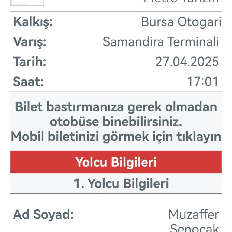 Metro Turizm'in Geç Gelen Otobüsü Nedeniyle Yaşanan Mağduriyet