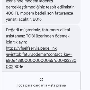 Modem İadesi Sonrası Hatalı Fatura Ve Yetersiz Destek