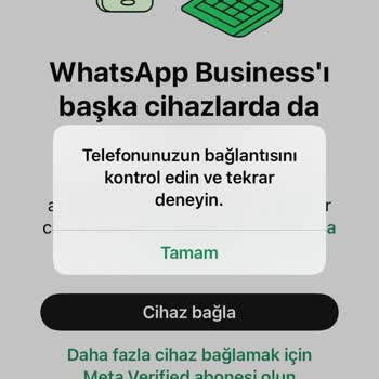 Mobil İnternetimle WhatsApp Mesajları Gitmiyor Müşteri Hizmetlerine Ulaşamıyorum