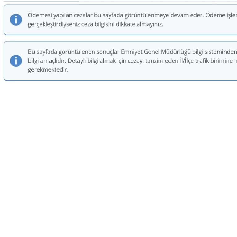 Emniyet Genel Müdürlüğü Trafik Cezasının Gerekçesini Anlayamıyorum