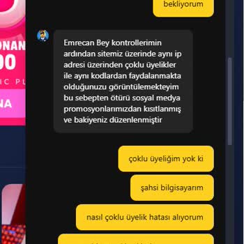 Betcell Promosyon Kazancım Haksız Yere Silindi
