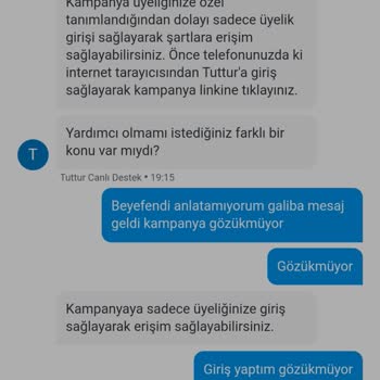 Kampanya Bilgisi Ve Canlı Destek Deneyimi Hayal Kırıklığı Yarattı