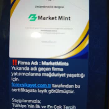 Market Mint Kurumu'nda Para Çekme Sorunu Ve Güven Kaybı