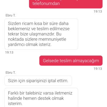 Siparişte Gecikme Ve İlgisiz Müşteri Temsilcisi
