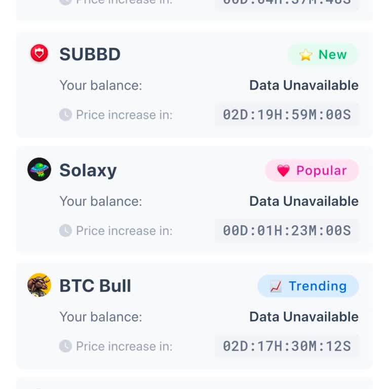 Best Wallet'ta Ön Satıştan Aldığım Coinler Hesabımda Görünmüyor