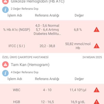 Tahlil Sonuçlarıma Uygun Tedavi Ve Bilgilendirme Talebim Hakkında