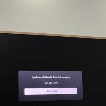 Bein Sport'ta Sürekli Hata Kodu Ve Yetersiz Müşteri Hizmetleri