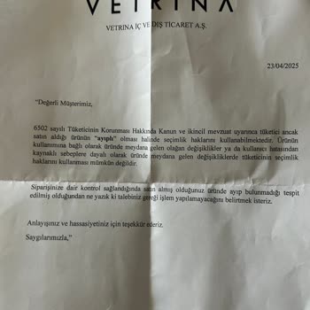 Furla Çantada Kısa Sürede Oluşan Aşınmaya Çözüm Bulunmadı