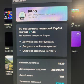 CapCut не работает Pro-функция