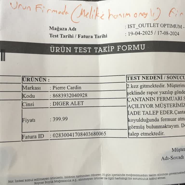 Hediye Çeki İptali Ve Sorunlu Ürün İçin Çözüm Sunulmuyor!