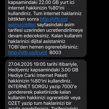 Kullanmadığım İnternetin Aniden Bitmesi Ve Çözüm Sunulmaması