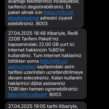 Kullanmadığım İnternetin Aniden Bitmesi Ve Çözüm Sunulmaması