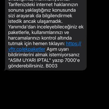 Kullanmadığım İnternetin Aniden Bitmesi Ve Çözüm Sunulmaması