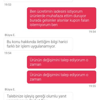 Soğuk Ve Eksik Gelen Sipariş, İlgisiz Hizmet