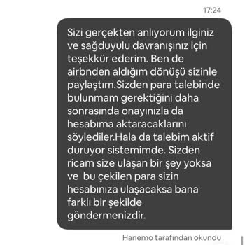 Deprem Sonrası Rezervasyonumda Para İadesi Yapılmadı Ev Sahibi Yanlış Yönlendirdi