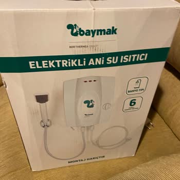 Yeni Alınan Şofbenin Bağlantı Yerinden Su Kaçırıyor Ve Isıtma Sorunu Yaşıyorum