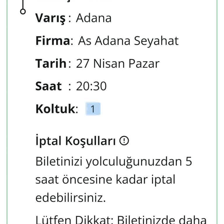 As Adana Seyahat Otobüsünde Hayal Kırıklığı Ve Güven Sorunu