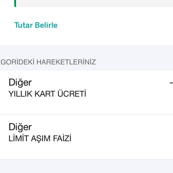 Yıllık Kart Ücreti İadesi Talebimde Yasal Haklarımın Göz Ardı Edilmesinden Duyduğum Memnuniyetsizlik