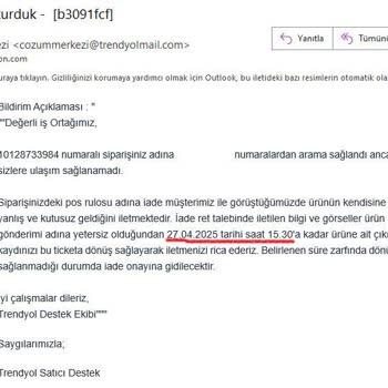 Trendyol'da Yanlış Ürün İddiası Mağduriyeti Ve Satıcıya Haksız Ceza